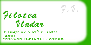 filotea vladar business card